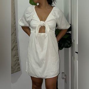 BILLAGONG Heart front tie dress